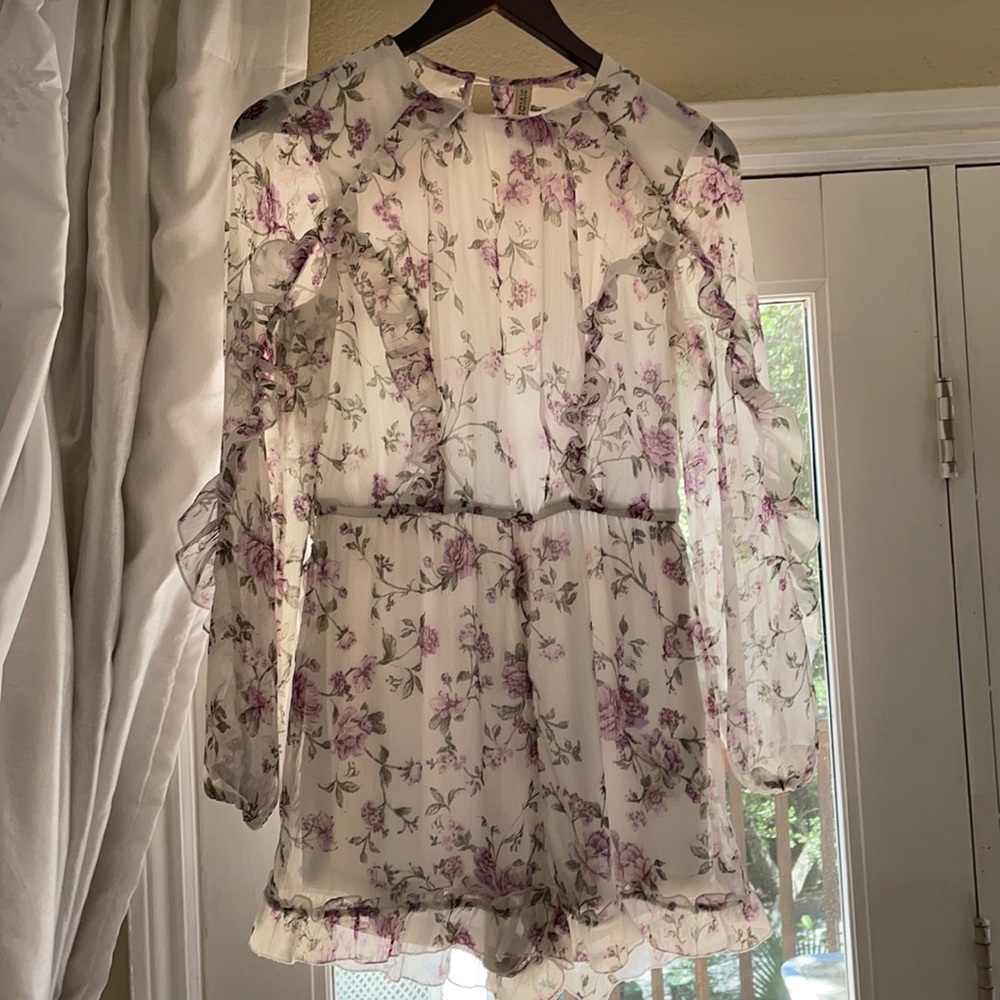 SMALL - Jumpsuit- Floral- Mini-